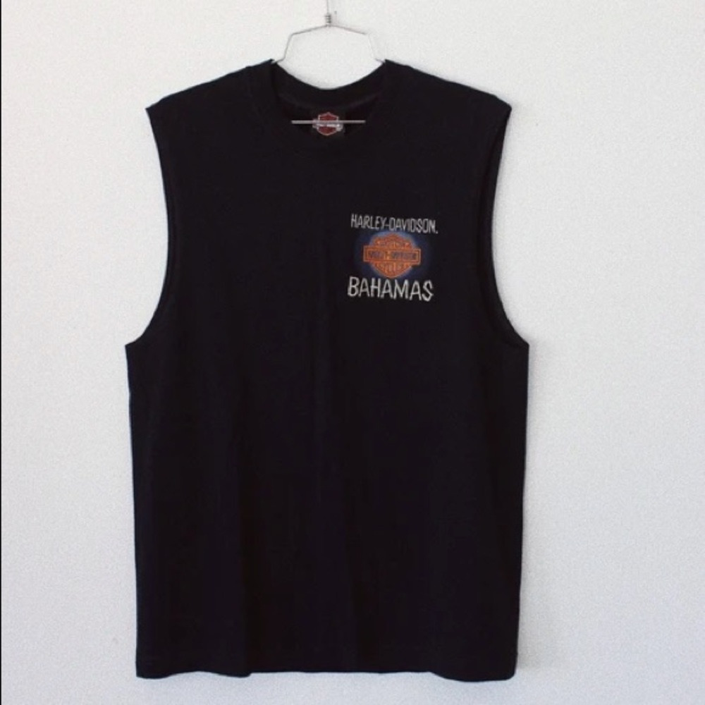 VINTAGE HARLEY DAVIDSON 🍒 MUSCLE TEE